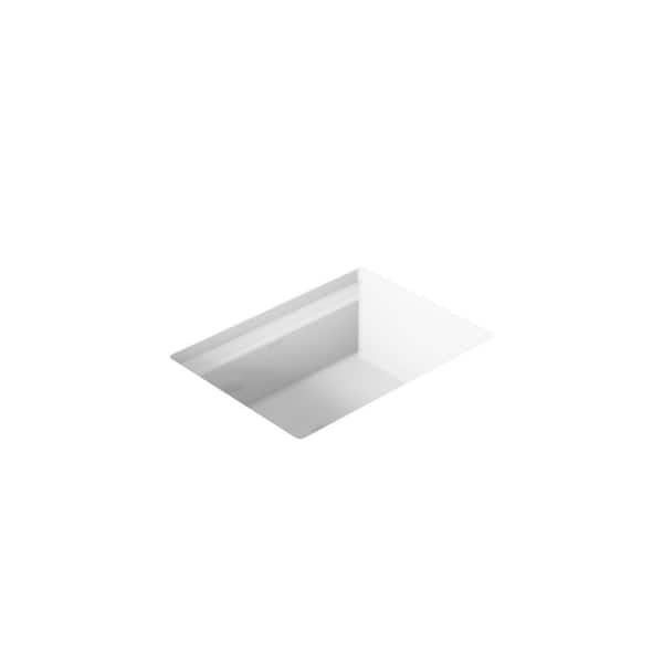 Kohler 442040-0 Undermount Lavatory Sink – 17x13 Inch White Ceramic Basin