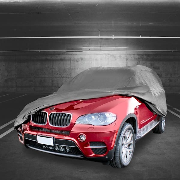 Car Cover Compatible with BMW X5, Car Cover Waterproof All Weather 6  Layers, Car Cover Outdoor Full Cover Rain UV Protection with Lock Zipper  Cotton