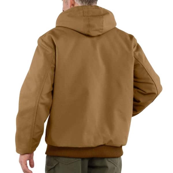 Carhartt Men's Regular Large Black Cotton Midweight Jackets
