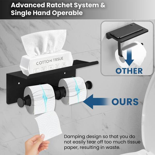 Amazon.com: Toilet Paper Holder- Wall Toilet Paper Holder