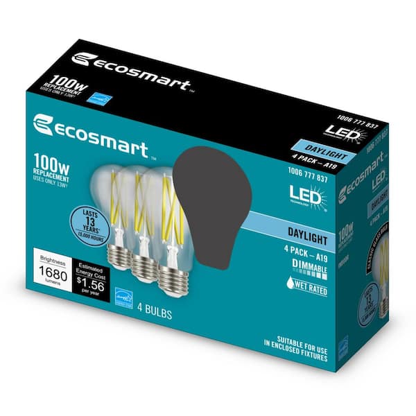 Ecosmart light store bulbs 60w