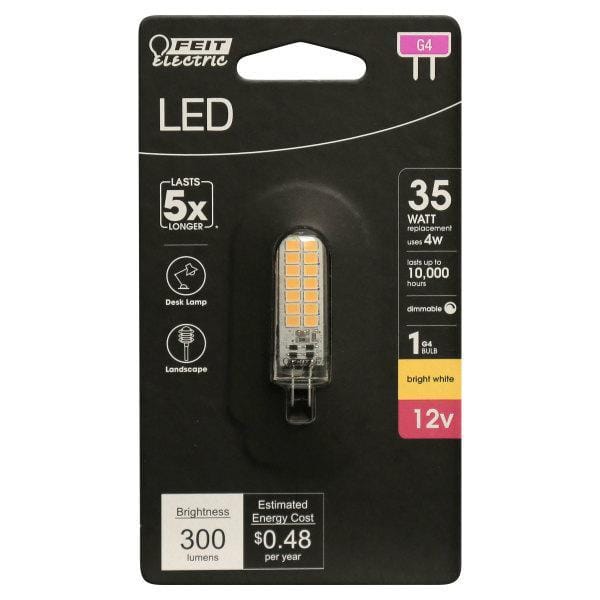 12 Volt LED Bulb G4 LED Bi Pin Side - Bi Color Switchable LED Bulb