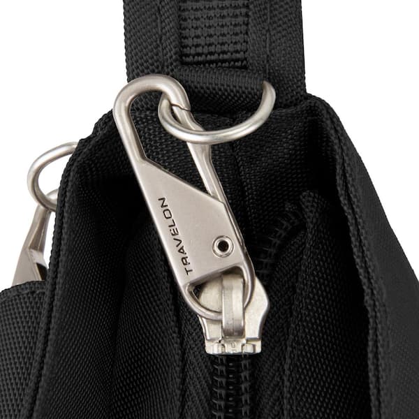 Small Cross Body Bag for Women with Anti-Theft Lock Vegan Nylon
