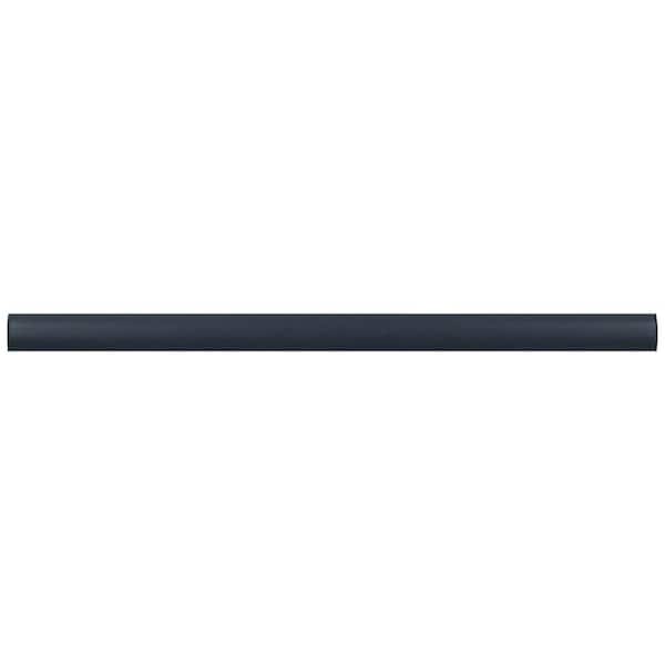Apollo Tile Arte Blue 0.47 in. x 7.87 in. Matte Ceramic Pencil Tile Trims (0.3 sq. ft./case) (10-pack)