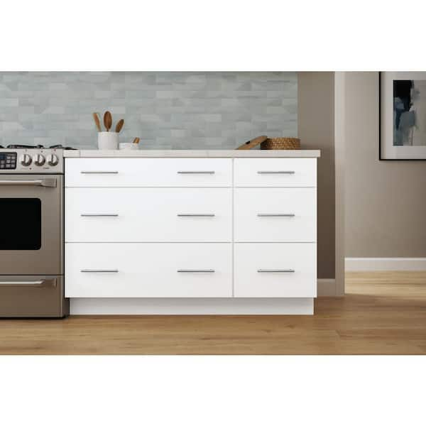 Buy Colorado White Shaker Cabinets - Base End Shelf Cabinet 24