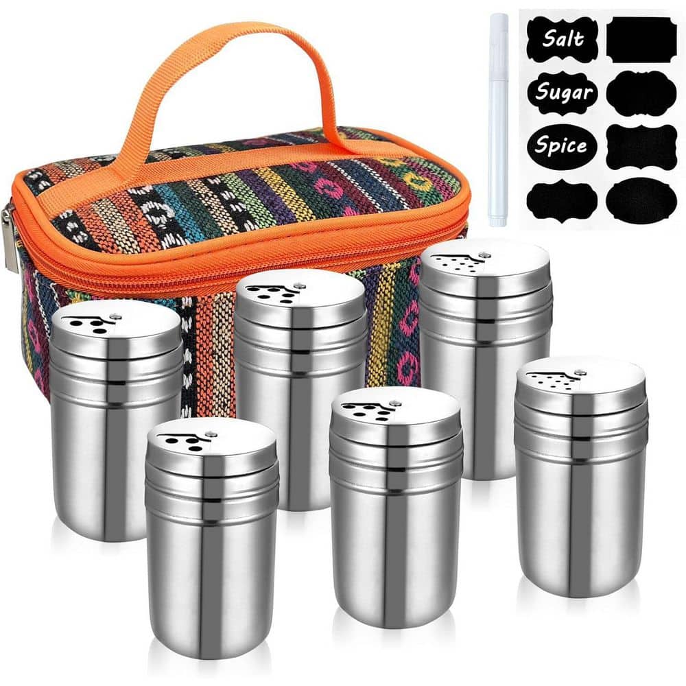 Camping Series 1-Shelf Orange Wall-Mount Spice Rack Portable Seasoning Storage for Camping and RV Trips price history on PriceWatchPro