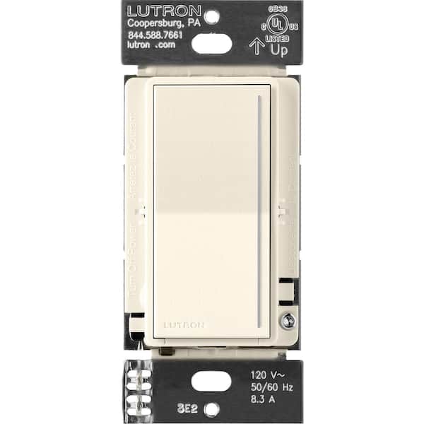 Lutron Sunnata Companion Dimmer Switch, only for use with Sunnata Pro LED+ Dimmer Switches, Biscuit (ST-RD-BI)