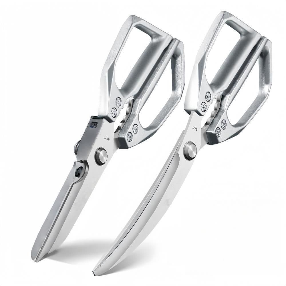 Numhew Kitchen Stainless Steel Scissors Set, Kitchen Gadgets, Meat