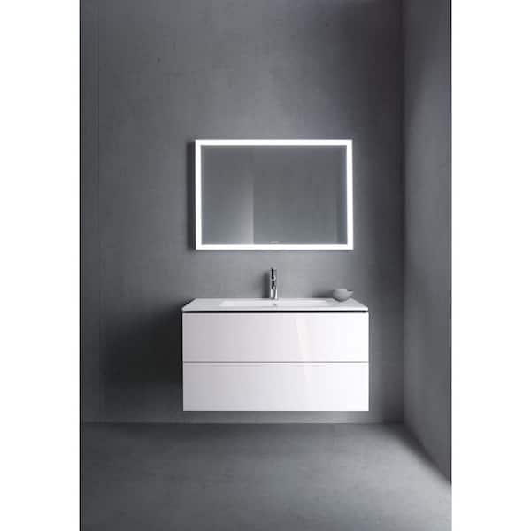 Duravit ME by Starck 40.5 in. Rectangular Bathroom Sink in White
