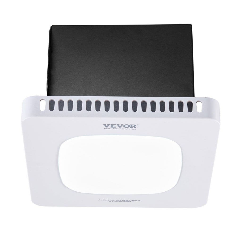 110 CFM 1.5 Sones Bathroom Exhaust Fan with 3 Gear LED Light White price history on PriceWatchPro