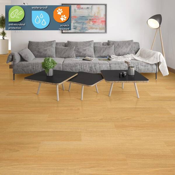 Lifeproof Alexandria Oak 6 MIL x 8.7 in. W x 48 in. L Click Lock Waterproof  Luxury Vinyl Plank Flooring (561.7 sqft/pallet) 3001449109 - The Home Depot