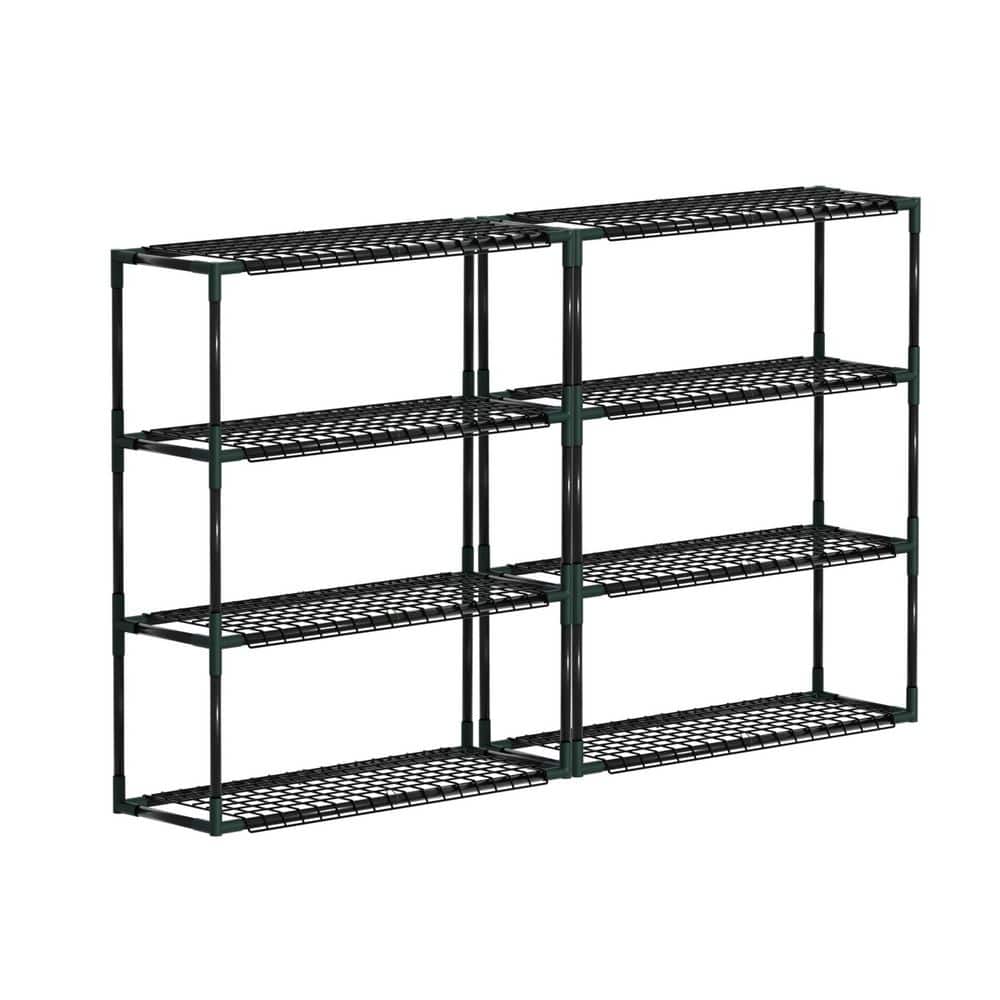 Gardenbee 33.9 in. L x 11.8 in. W x 39.8 in. H 4 Tier 2-Pack