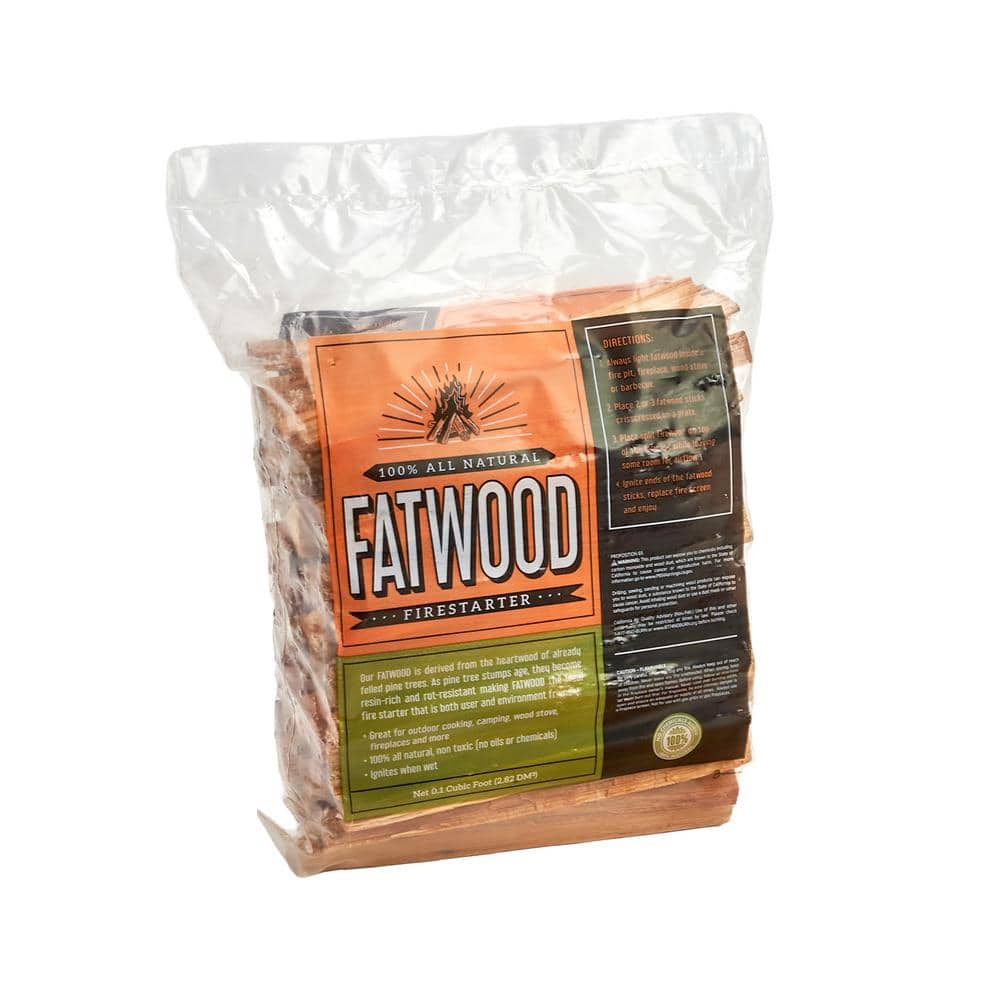 Fatwood 4 lbs. 100% All Natural Environmentally Friendly Kindling/FireStart