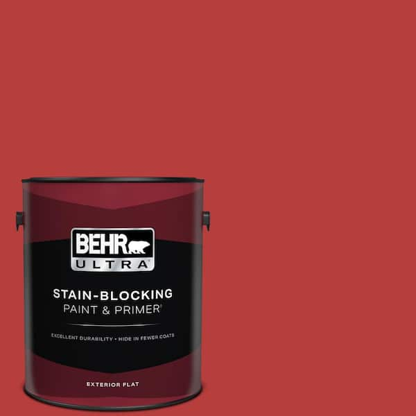 BEHR ULTRA 1 gal. #S-G-170 Licorice Stick Flat Exterior Paint & Primer