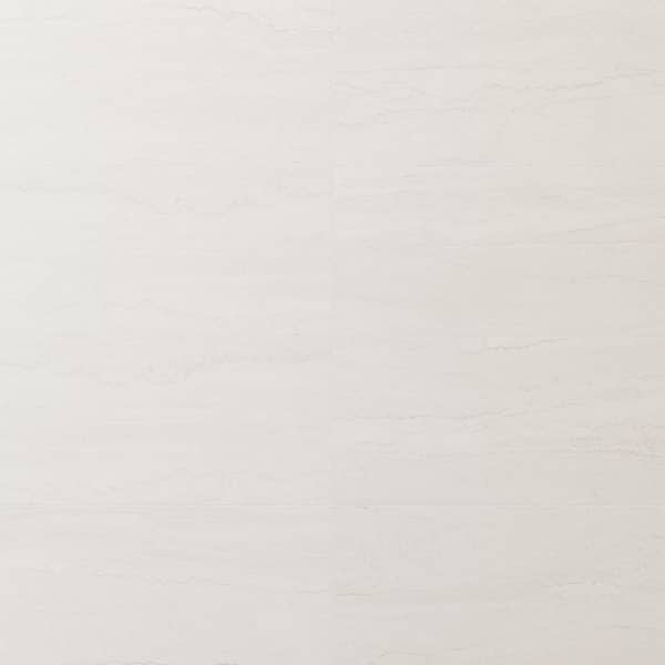 Ardino White 11.81 in. x 23.62 in. Limestone Look Matte Porcelain Floor and Wall Tile (13.55 sq. ft. / Case)