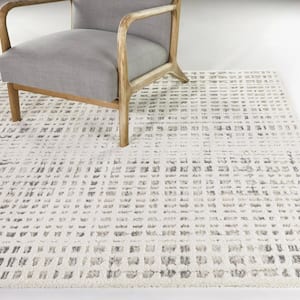 Lowell Cream 5 ft. x 7 ft. Abstract Area Rug