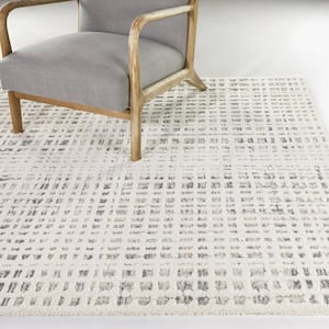 Lowell Cream 8 ft. x 10 ft. Abstract Area Rug