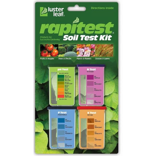 Luster Leaf Rapitest Soil Test Kit, 20 Tests