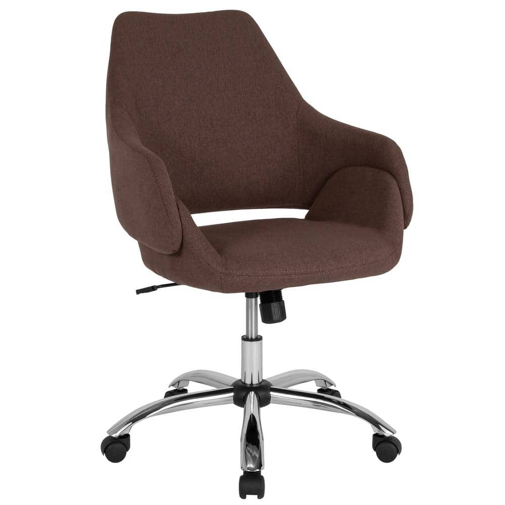Carnegy Avenue Brown Fabric Office/Desk Chair CGACH231757BRHD The