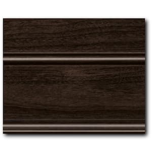 4 in. x 3 in. Finish Chip Cabinet Color Sample in Peppercorn Cherry