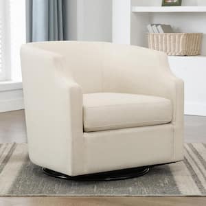 Infinity Linen Polyester Club Chair 1 with Removable Cushions (Set of 1)