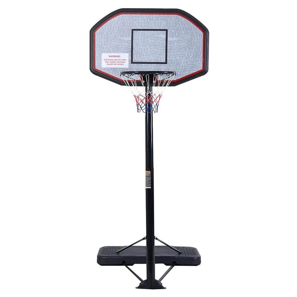 43 in. Portable Basketball Hoop Basketball System 7.5 ft. to 10 ft. Height 