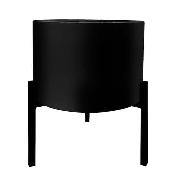 Unbranded Black Steel Planter with Stand