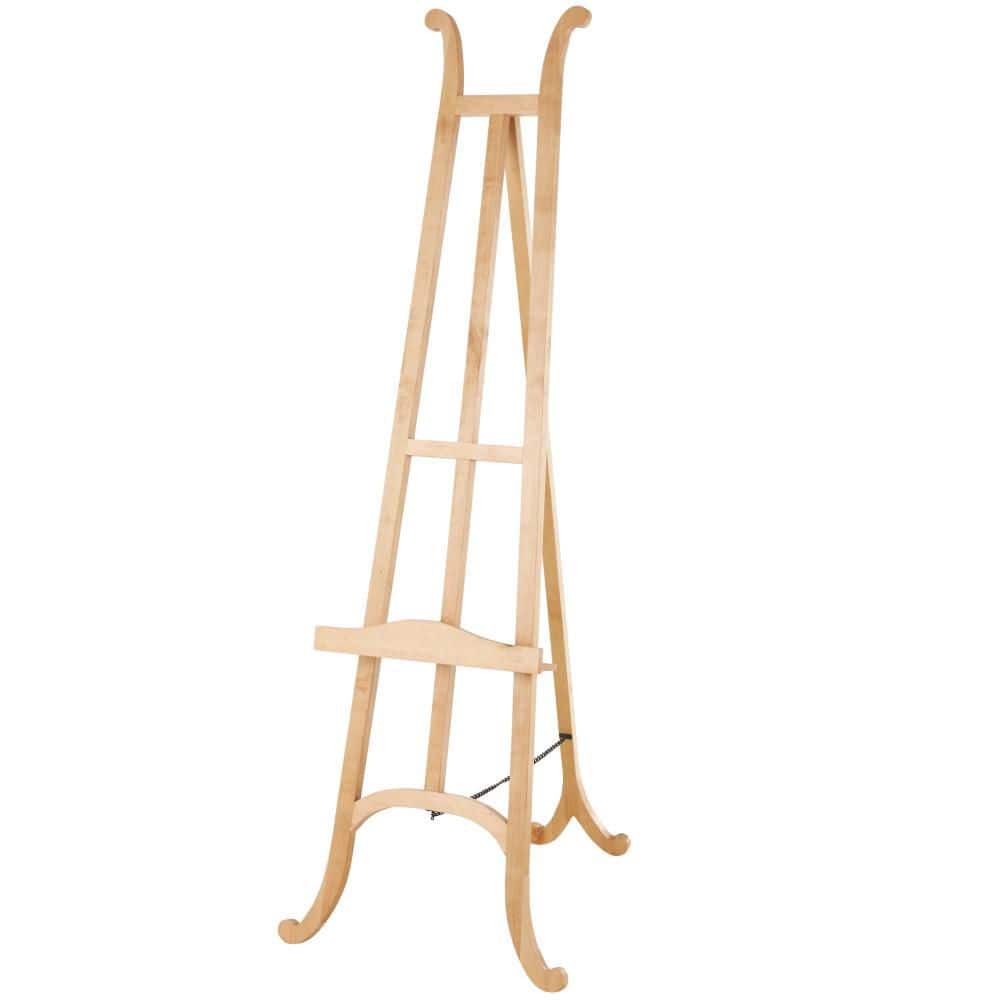 Light Brown Wood Tall Easel with Chain Support price history on PriceWatchPro