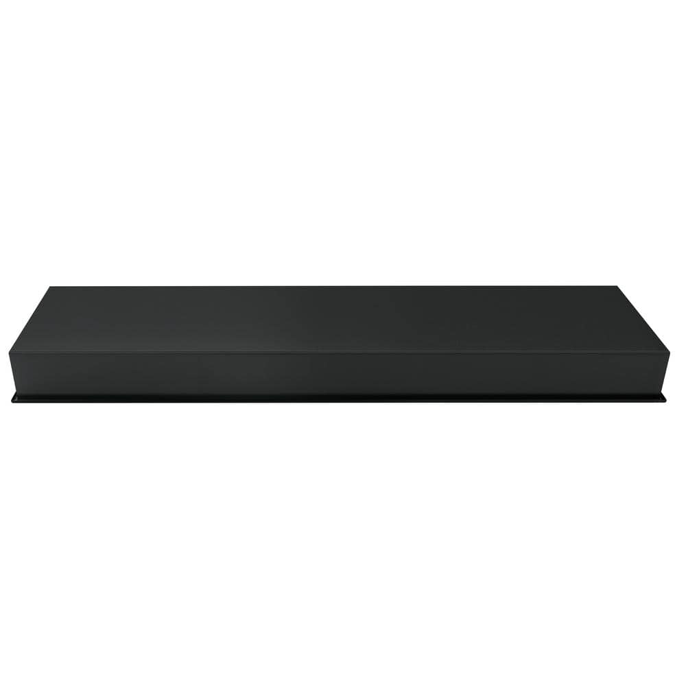 Matte Black Rectangular Stainless Steel Shower Niche