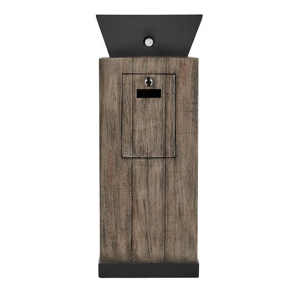 11.8 in. W 15000 Btu Envirostone Propane Outdoor with Lava Rocks