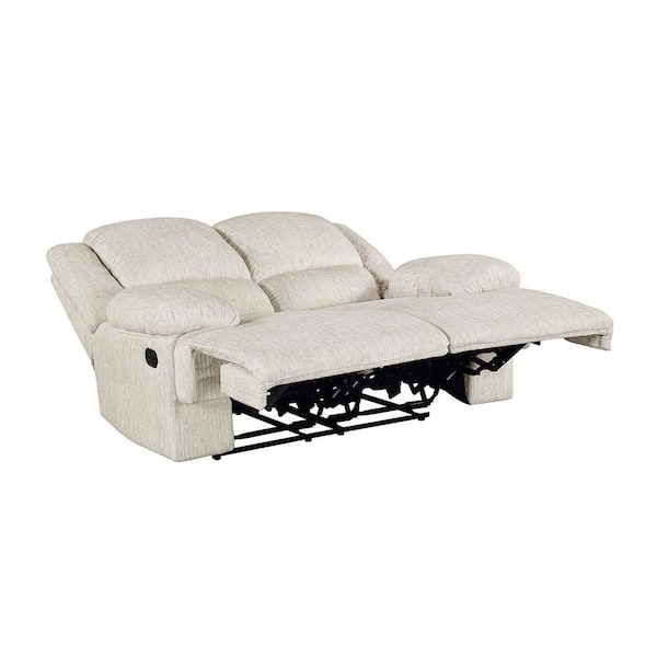 Lazzara Vortex 69 in W Microfiber Fabric 2-Seater Manual Double