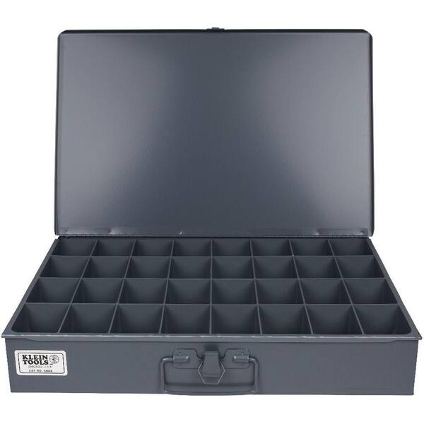 Klein Tools Extra-Large 32-Compartment Storage Box 54448 - The