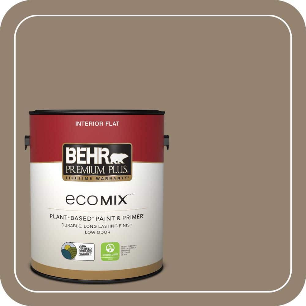 1 gal. Home Decorators Collection #HDC-FL13-11 Hunt Club Brown Flat EcoMix Plant-Based Interior Paint & Primer price history on PriceWatchPro