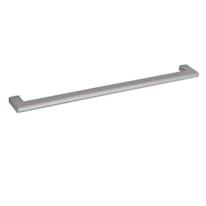 Vail 12 in. Center-to-Center Satin Nickel Drawer Pull