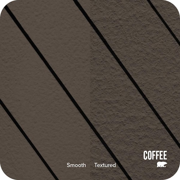 1 gal. #SC-103 Coffee Smooth Solid Color Exterior Wood and Concrete Coating