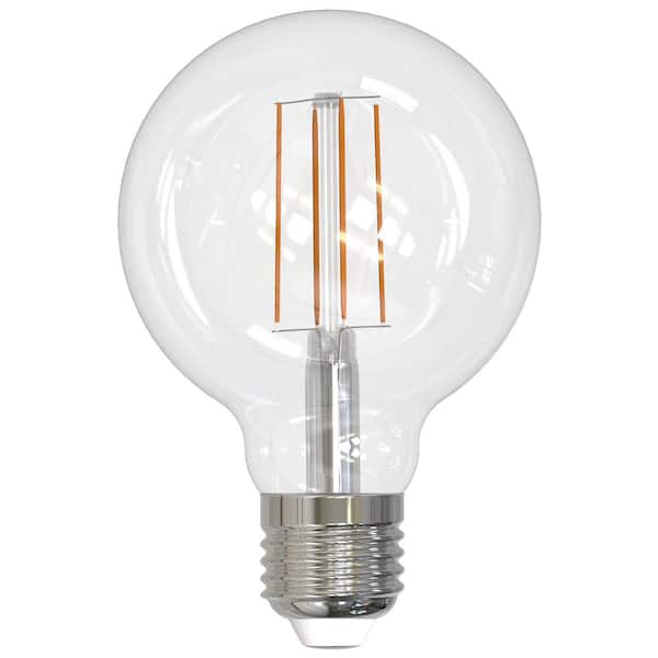Bulbrite 60-Watt Equivalent Dimmable G25 Vintage Edison LED Light Bulb with Medium (E26) Base, 2700K, (8-Pack)