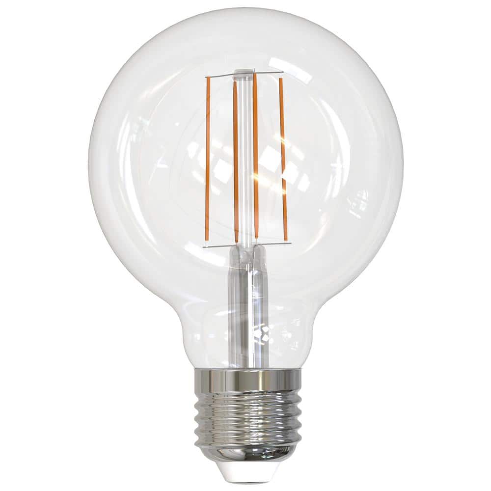 60-Watt Equivalent Dimmable Clear Filament G25 Medium (E26) LED Bulb, 4000K