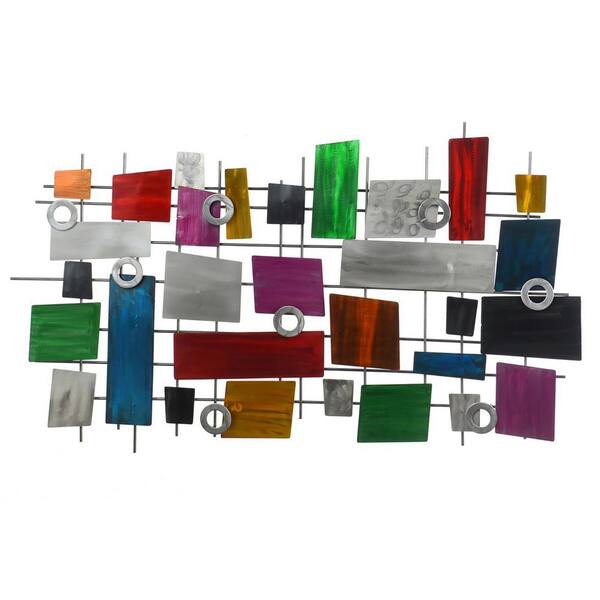 StyleCraft 1-Piece Unframed Graphic Print Abstract Poster Art Print 27 in. x 45 in.