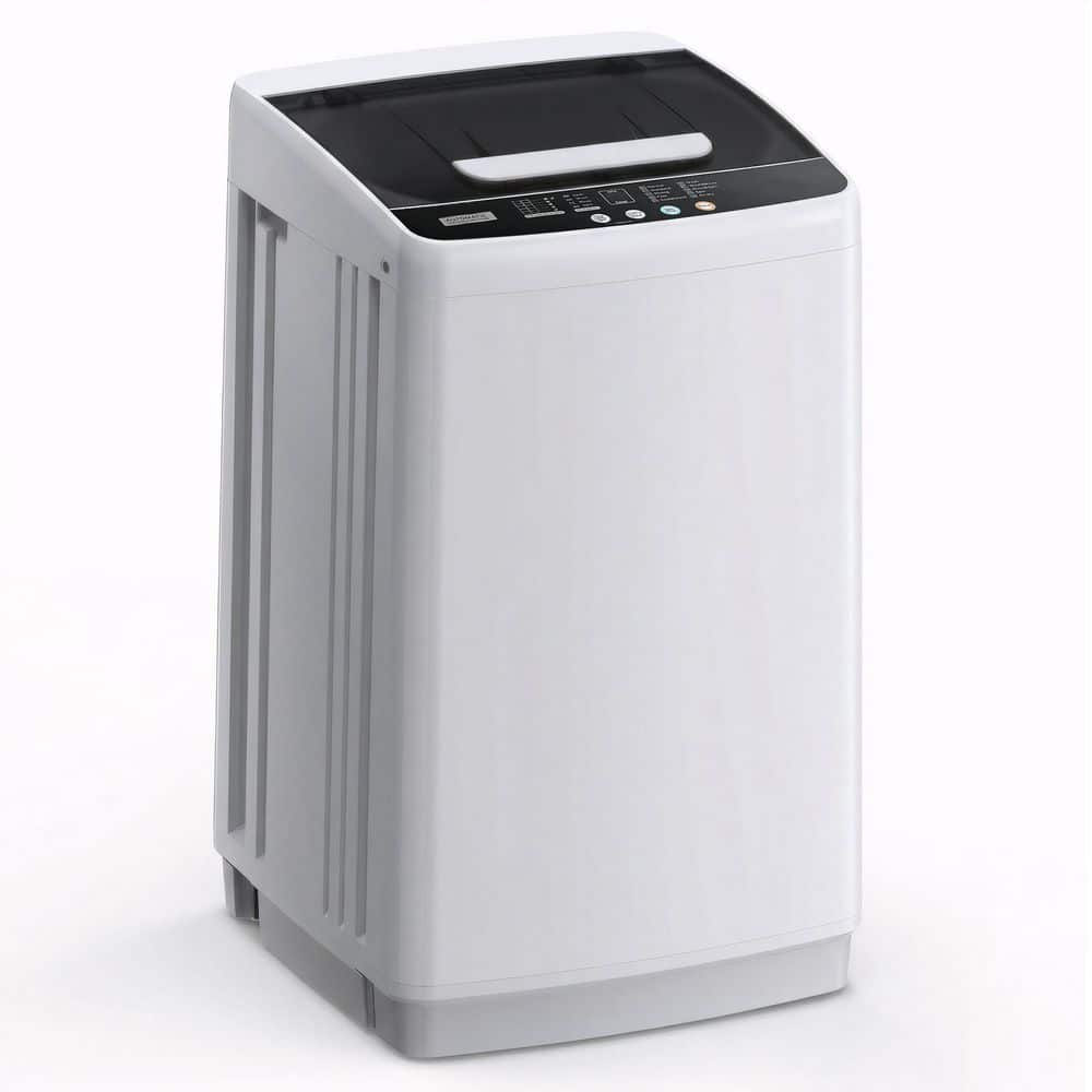 SIMZLIFE 1.03 Cu.ft. Portable Washing Machine in Gray with 10-Wash