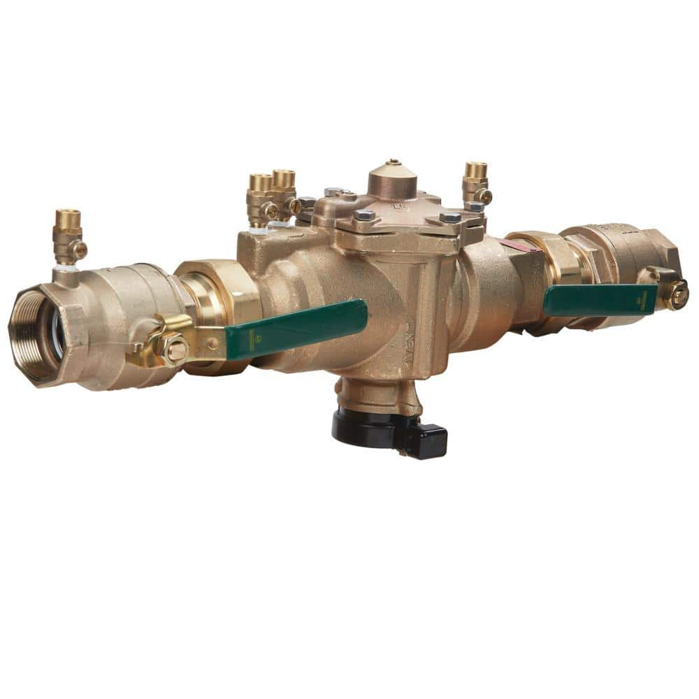 Watts 2 In Bronze Reduced Pressure Zone Assembly Backflow Preventer, QT ...