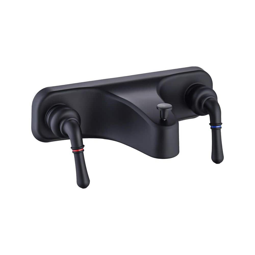 Mobile Home Center Set, Classic Tub and Shower Faucet Diverter for Handheld Shower, Matte Black price history on PriceWatchPro