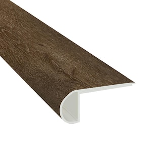 Highlands 0.75 in. T x 2.75 in. W x 94 in. L Luxury Vinyl Flush Stair Nose Eased Edge Molding Trim