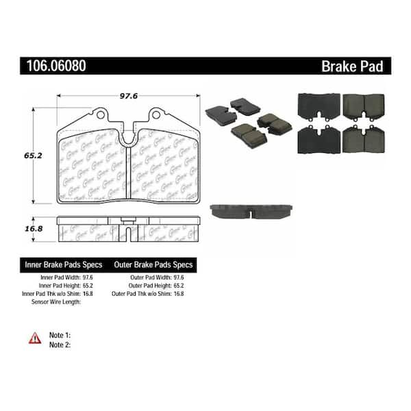 Centric Parts Disc Brake Pad Set