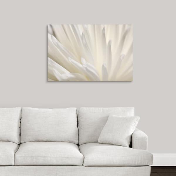 GreatBigCanvas "White Flower" by PhotoINC Studio Canvas Wall Art