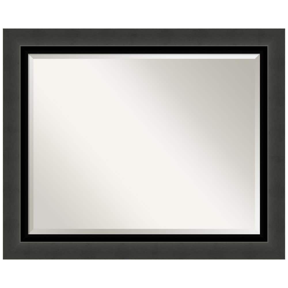 Tuxedo Black 33 in. H x 27 in. W Framed Wall Mirror price history on PriceWatchPro