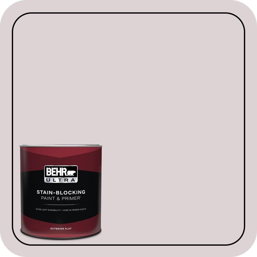 1 Qt. #100E-2 Mauve Mist Flat Exterior Paint & Primer price history on PriceWatchPro