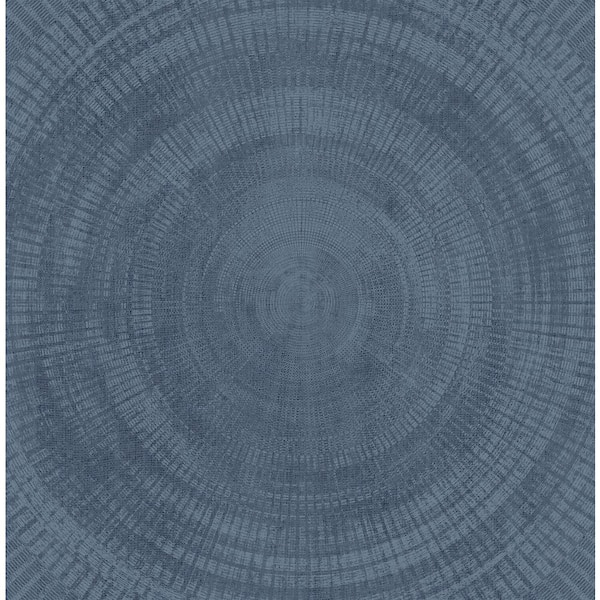 A-Street Prints Lalit Blue Medallion Paper Strippable Roll (Covers 56.4 sq. ft.)