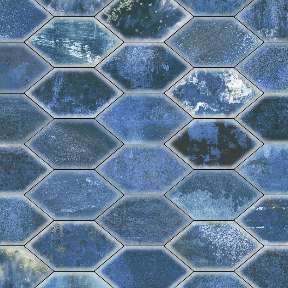 Dorne Kayak Blue 6-1/2 in. x 12-1/2 in. Porcelain Floor and Wall Tile (8.4 sq. ft./Case) price history on PriceWatchPro