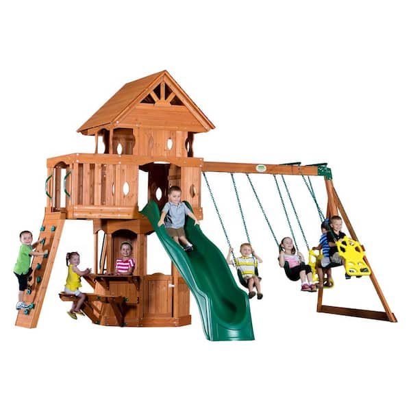 2 story swing set