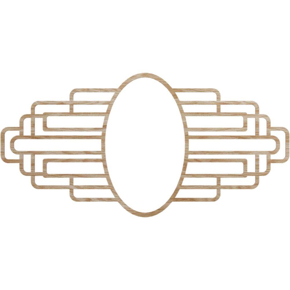 26 in. x 9.875 in. x 0.25 in. Wood Medallion Moulding price history on PriceWatchPro